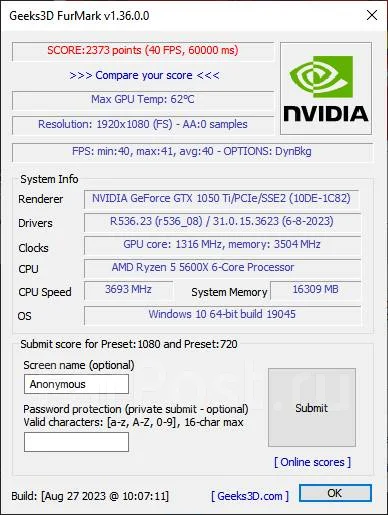 GeForce GTX 1050 Ti ����