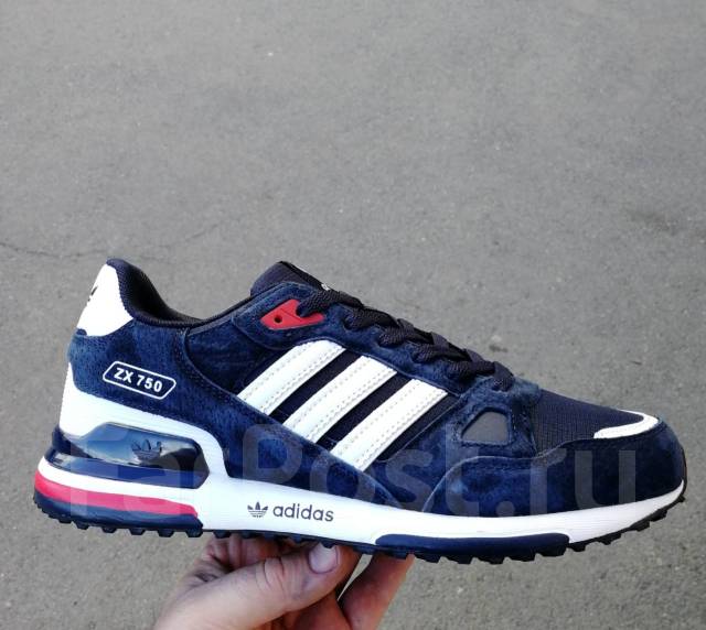 Adidas zx 750 2024 navy blue white