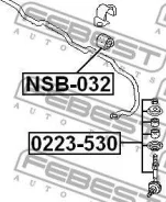 ���� ������������� | ����� ����/��� | Febest 0223530 0223530 ����