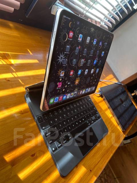 Apple iPad Pro 12.9’’6 256GB WiFi 2021! Silver! +Magic keyboard+Pencil ...
