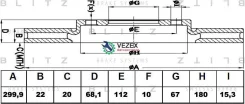 ���� ��������� MB C219/W211/S211 05- ����. ����. Blitz BS0172 BS0172 ����