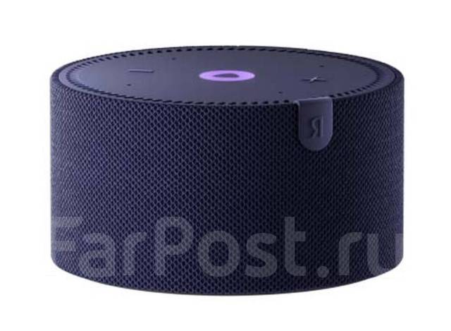 Умная колонка с Алисой Яндекс станция мини 2 синяя, новый, в наличии ...