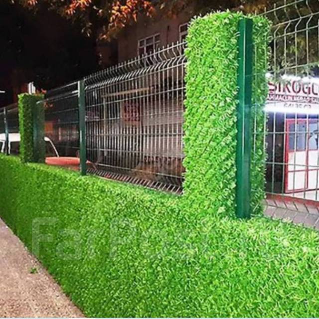 Заборы. Профнастил, 3д сетка, Сетка рабица, евроштакетник во Владивостоке