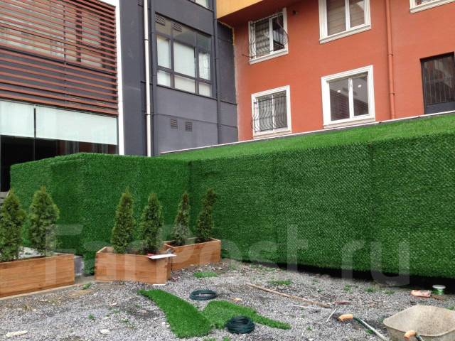 Заборы. Профнастил, 3д сетка, Сетка рабица, евроштакетник во Владивостоке