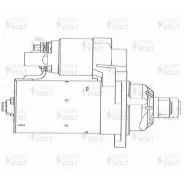 ������� ��� �/� VAG Passat B6 (05-)/Touran (03-) 2.0TDi (��� Bosch) 1,7��� (LSt 1832) Startvolt LST1832 LST1832 ����