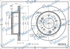 ���� ��������� ������ ��� 314 9*20*78 5 ������������� KIA Mando ���. mbc030216 MBC030216 ����