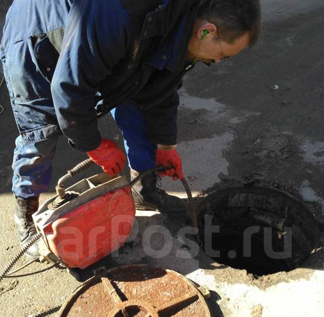 Прочистка/Промывка/Монтаж труб канализации. Устранение засора ...