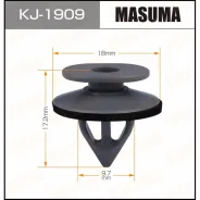 ������ ����������� d-9,7�� Masuma Masuma KJ1909 ����
