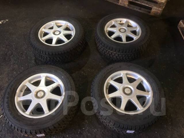 Goodyear Wrangler 235/60/16 на литых дисках Enkei R16 сверловка 114.3 ...