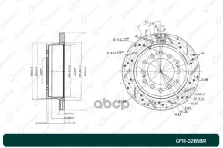 ���� ��������� ��������������� ������������� G-brake GFR-02858R ������ Gbrake GFR02858R GFR02858R ����