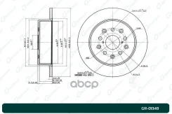 ���� ��������� G-brake GR-01349 Gbrake GR01349 GR01349 ����