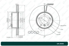 ���� ��������� ������������� G-brake GR-21555 Gbrake GR21555 GR21555 ����