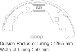 ������� ��������� ����������, ������ - �������� 4�� (���� �� ��������) Sangsin Brake SA044 SA044 ����