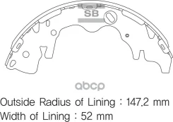������� ��������� ����������, ������ - �������� 4�� (���� �� ��������) Sangsin Brake SA141 SA141 ����