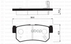 ������� ��������� ��������, ������ Sangsin Brake SP1151 SP1151 ����