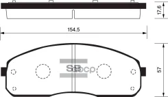 ������� ��������� ��������, �������� Sangsin Brake SP1175 SP1175 ����