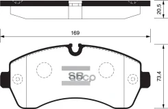 ������� ��������� ��������, �������� Sangsin Brake SP1425 SP1425 ����