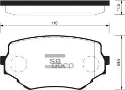 ������� ��������� ��������, �������� Sangsin Brake SP1535 SP1535 ����