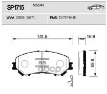 ������� ��������� ��������, �������� Sangsin Brake SP1715 SP1715 ����
