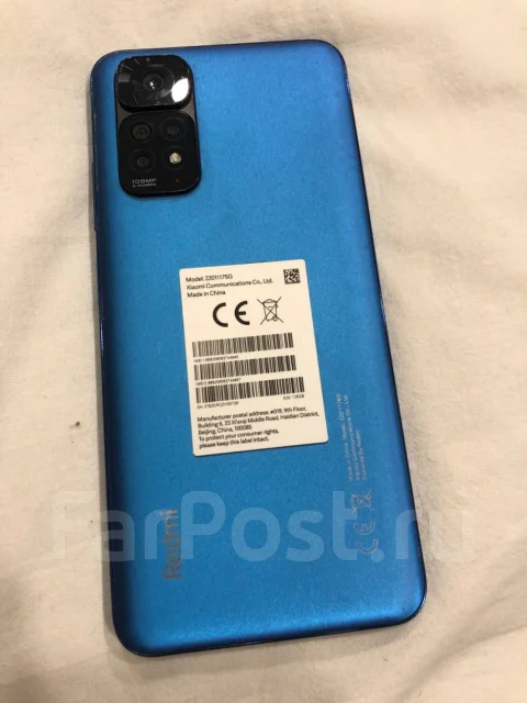 Xiaomi Redmi Note 11S. �/�, 128 ��, �����, 4G LTE, Dual-SIM ����