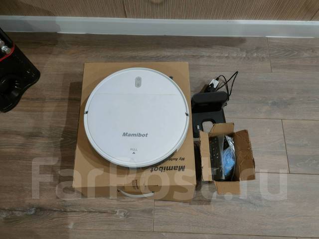 Робот пылесос Mamibot Provac Titan, б/у, в наличии. Цена: 5 000₽ во ...