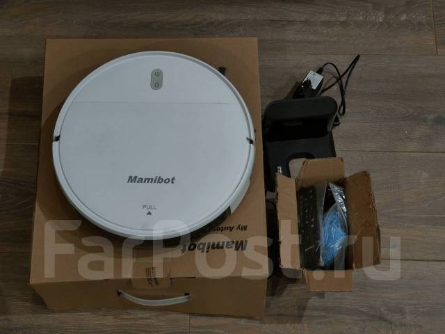 Робот пылесос Mamibot Provac Titan, б/у, в наличии. Цена: 5 000₽ во ...