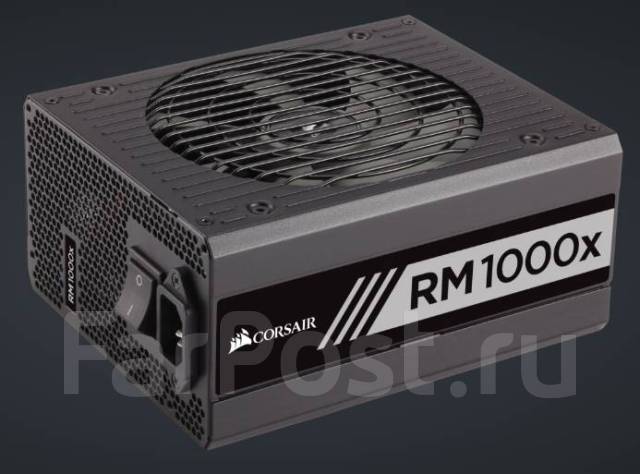 Блок питания Corsair RM1000x 1000 Вт сертификат GOLD, б/у, в наличии ...