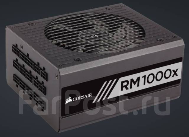Блок питания Corsair RM1000x 1000 Вт сертификат GOLD, б/у, в наличии ...