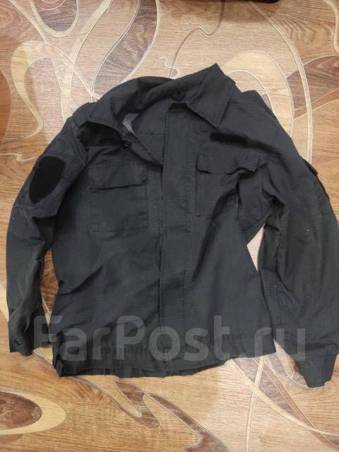 Продам форму чёрную, военная, охрана, б/у, в наличии. Цена: 1 000₽ во ...