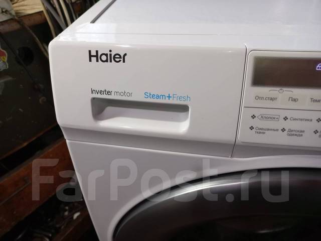 Стиральная машинка автомат Haier 6 кг, б/у, в наличии. Цена: 21 500₽ в ...