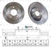  Chrysler Sebring 01- . (. 2 . ) Blitz BS0590 BS0590 