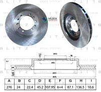 ���� ��������� Mitsubishi L200/Montero/Pagero II/Pajero Sport/Shogun 91- �����. (���. 2 ��. ) Blitz BS0652 BS0652 ����