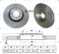 ���� ����. ������. ������������� OPEL Astra G 98-/Corsa 06-/Meriva 03-/Vectra 95-/Zafira BS0657 Blitz BS0657 BS0657 ����