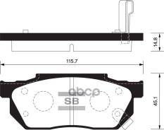 ������� ��������� ��������, �������� Sangsin Brake SP1462 SP1462 ����
