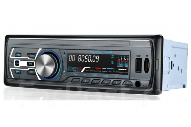 Магнитола универсальная, USB 1DIN AUX, Bluetooth Android андроид 12-24V ...