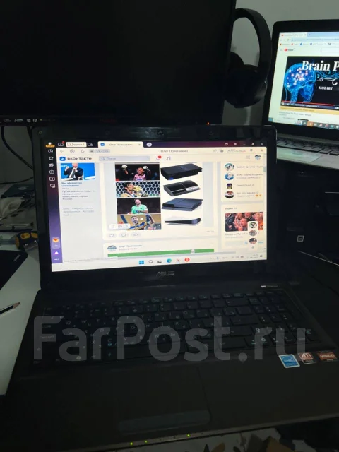 Asus K52DR. 15.4", 2,6����, ��� 8 ��, ���� 380���, WiFi: 1, Bluetooth: 1 ����
