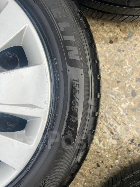 Колёса 155/65/R14 Michelin, 14", 1 шт, 155 мм, 65 %, радиальный, летние ...