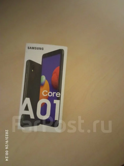 Samsung Galaxy A01 Core. �/�, 16 ��, �����, 3G, 4G LTE, Dual-SIM ����