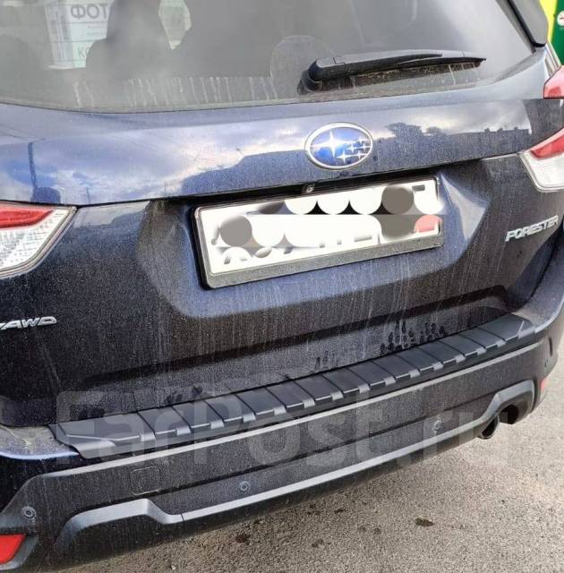 Накладка на задний бампер Subaru Forester 5 SK (2018++) купить во ...