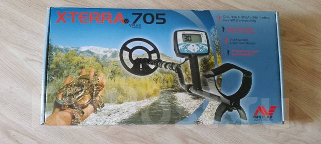 Металлоискатель X-Terra 705, б/у, в наличии. Цена: 22 000₽ во Владивостоке