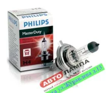 ���������� ����� �������� - Philips H4 24V 75/70W MasterDuty P43t-38 13342MDC1, �� 13342MDC1 ����