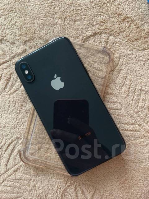 Продам iPhone X 128, 5.80", черный, б/у, в наличии. Цена: 8 000₽ во ...