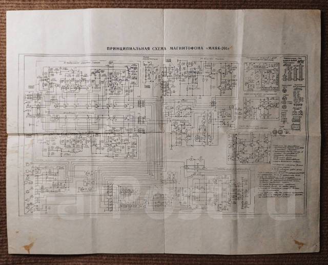 схема магнитофона