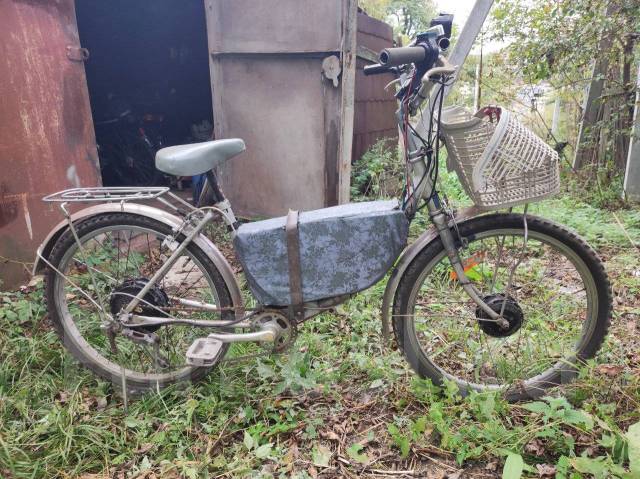 Продам электровелосипед с 24" мотор-колесами, Fuji, электрический ...