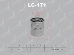 ������ �������� LYNXauto LC-171, ��� Toyota Avalon 1MZ-FE, Aristo 2JZ-GE, Altezza 1G-FE, Alphard 1MZ-FE, Windom 1MZ-FE,2MZ-FE,1MZ-FE,3VZ-FE, Verossa 1...