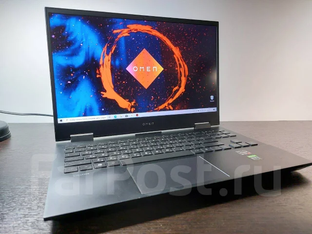 HP Omen. 15.6", ��� 16 ��, ���� 512���, WiFi: 1, Bluetooth: 1, ����������� �� 4��. ����