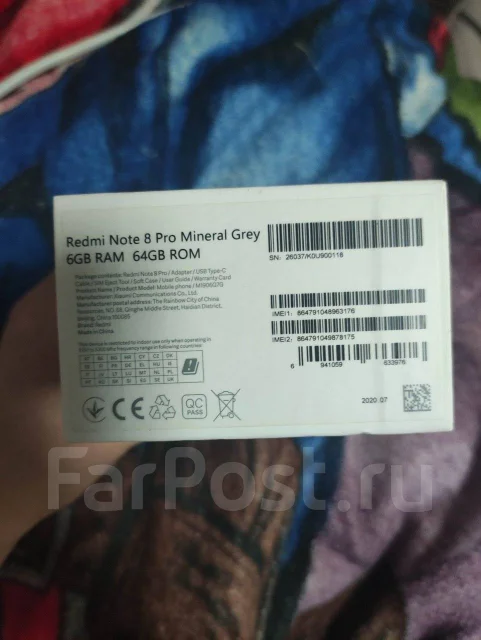 Xiaomi Redmi Note 8 Pro. �/�, 64 �� ����