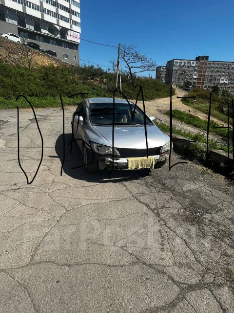 Honda Civic. �������, ��������, 1.8 (140��.�.), ������, 203 400����. �� ����