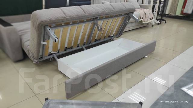 Диван кровать "Гадар"1800мм. Аккордеон, ткань, независимый пружинный ...