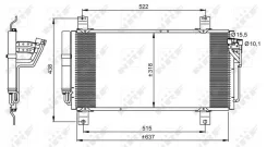 ��������� Mazda 6 07- 35949 NRF 35949 ����